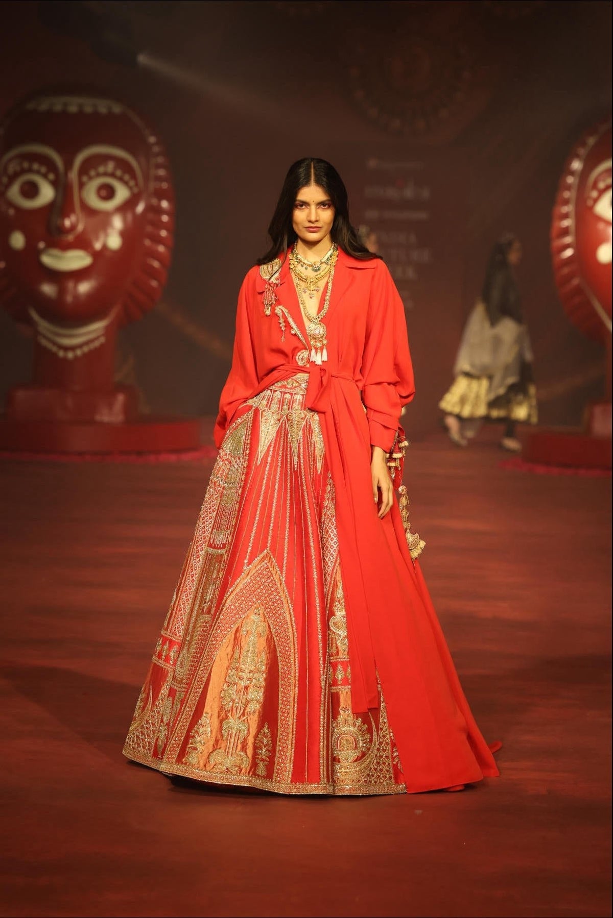 ‘Dilbar Ruby’ Lehenga.