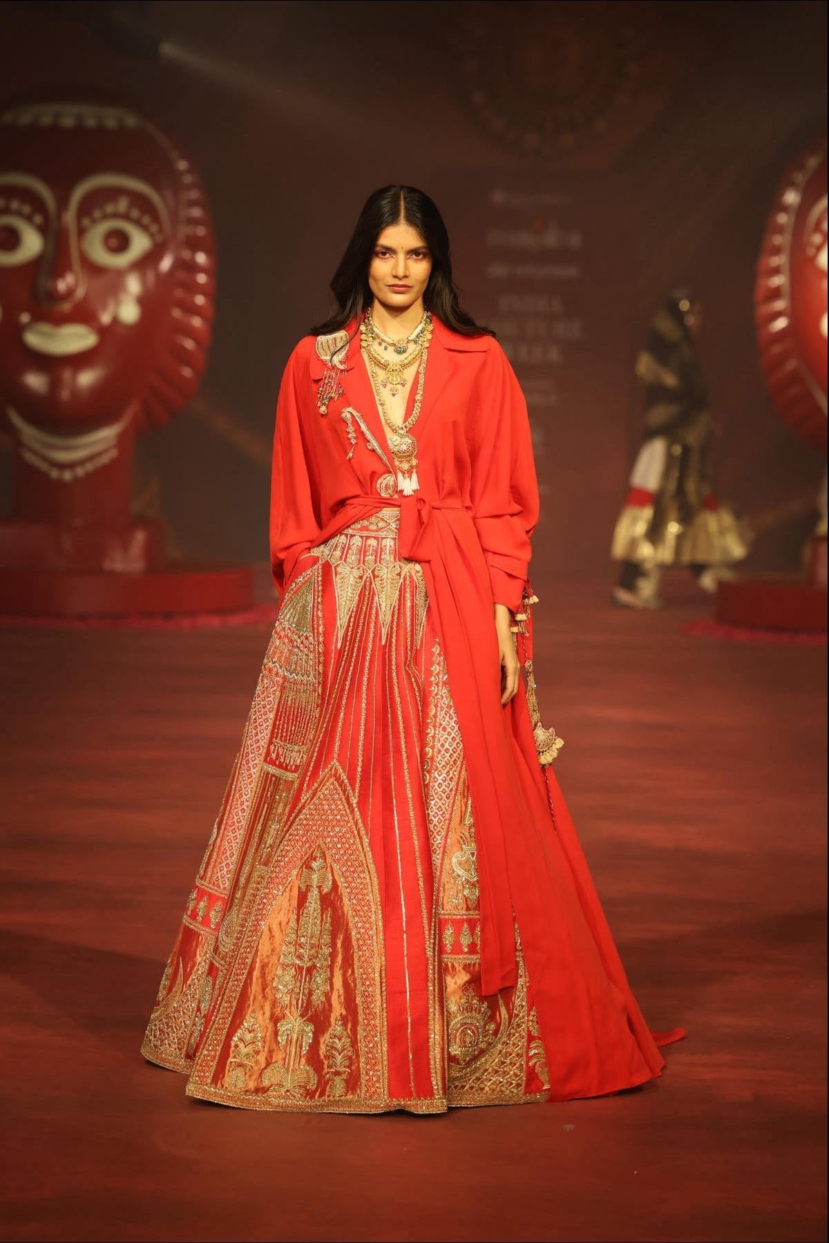 ‘Dilbar Ruby’ Lehenga.