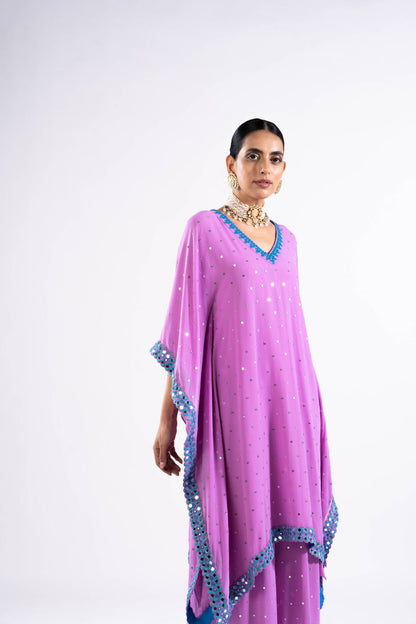 Mauve Kaftan Set