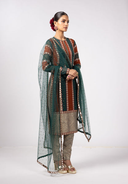 JADE GREEN PANT KURTA SET