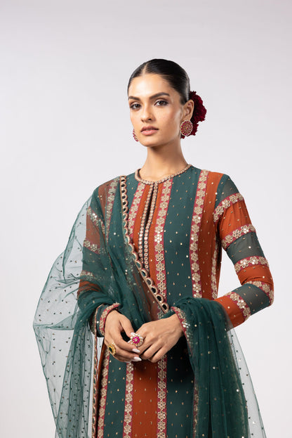 JADE GREEN PANT KURTA SET