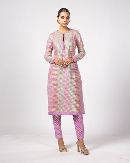Aqua Kurta Set