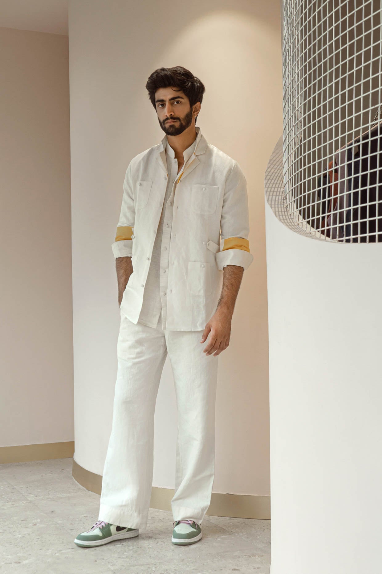 JM White Overshirt