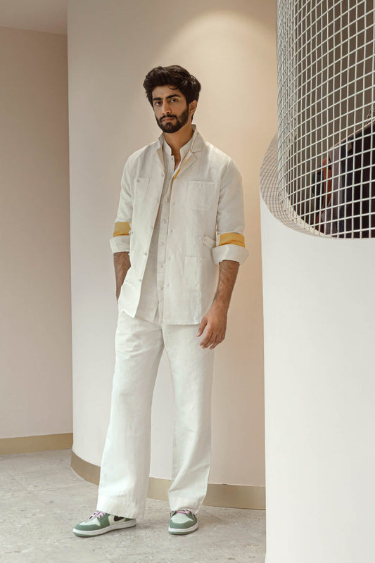 JM White Overshirt