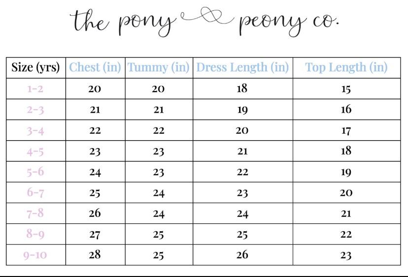 BLAIR SET - The Pony & Peony Co.