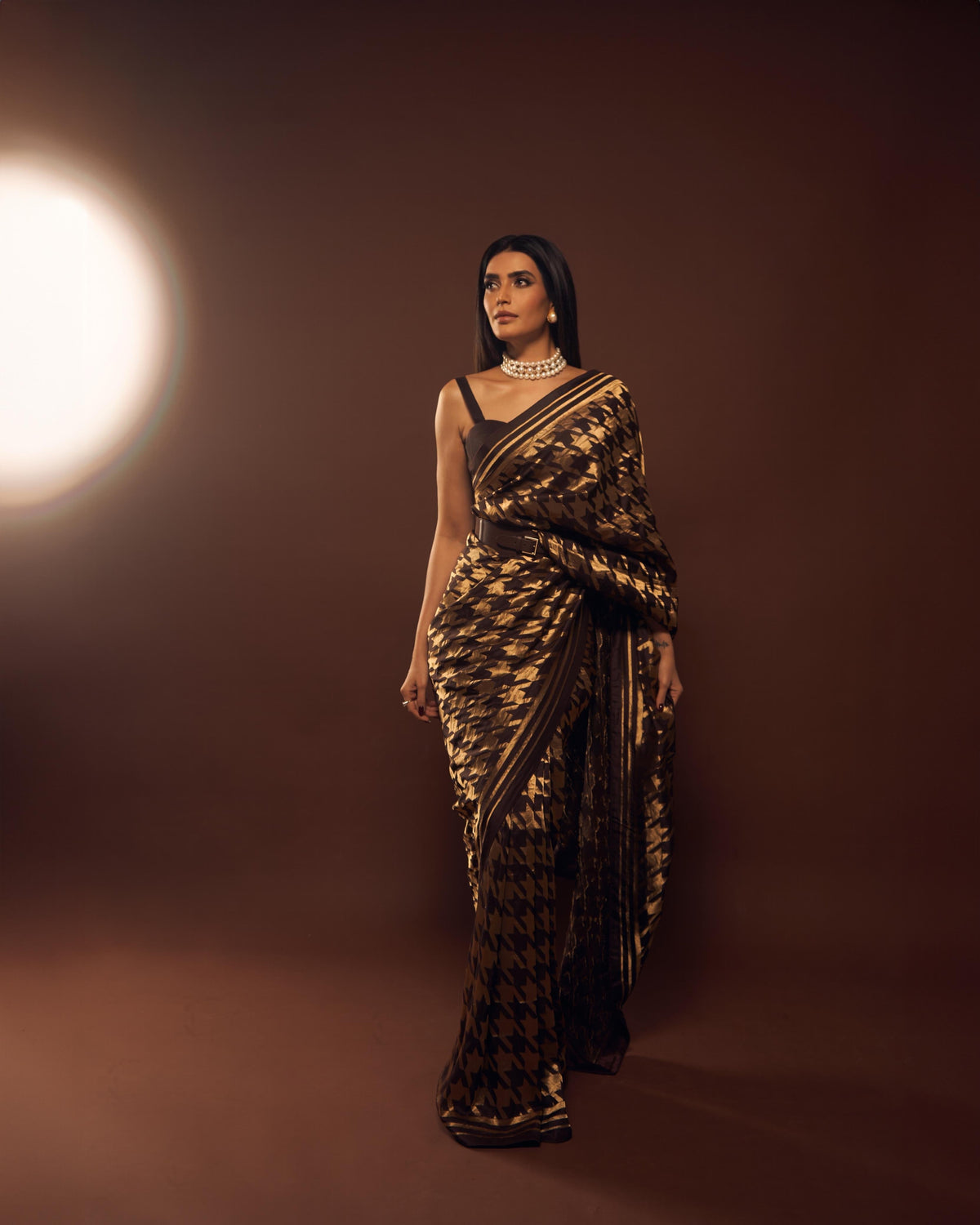 Espresso Gerum Saree