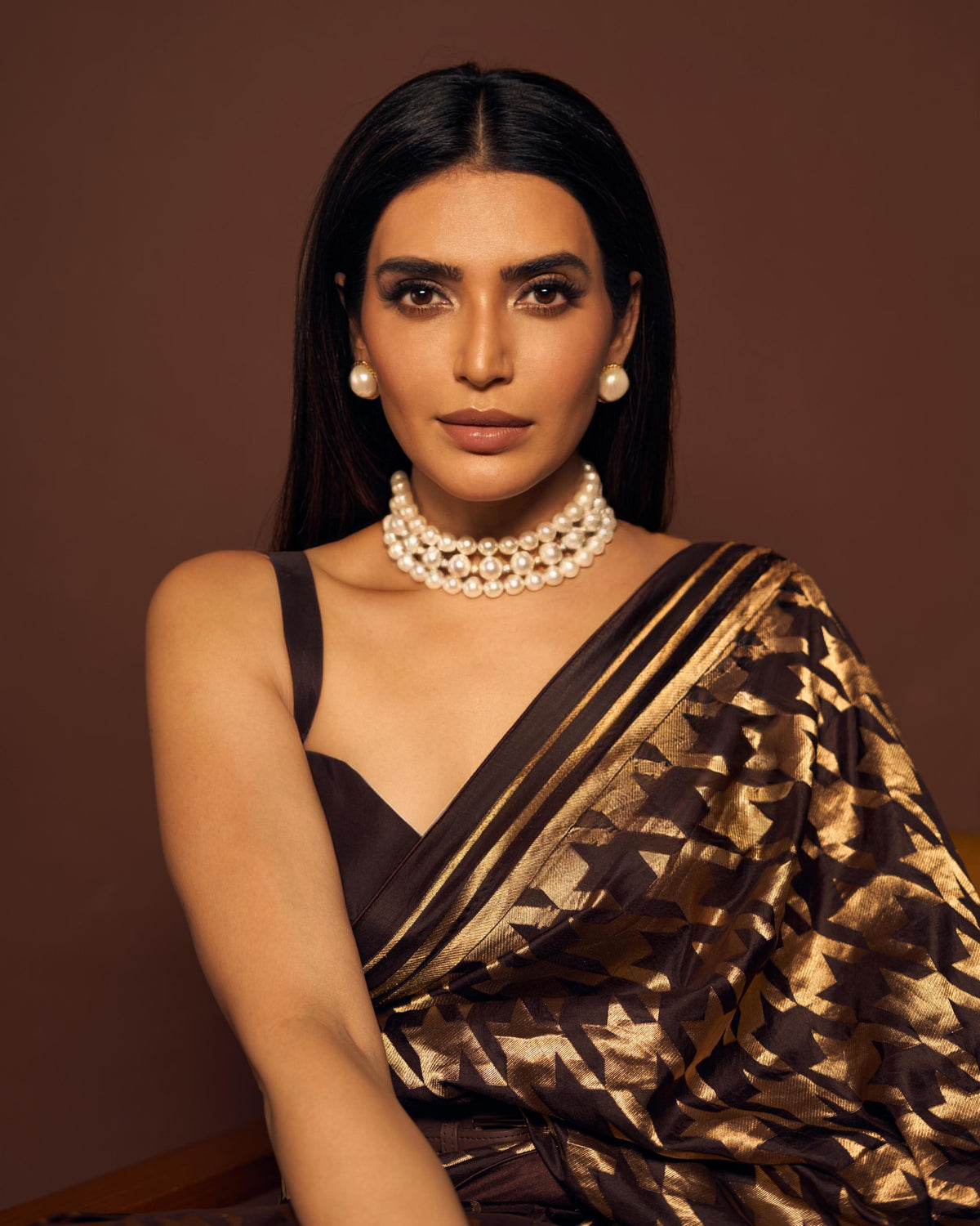 Espresso Gerum Saree