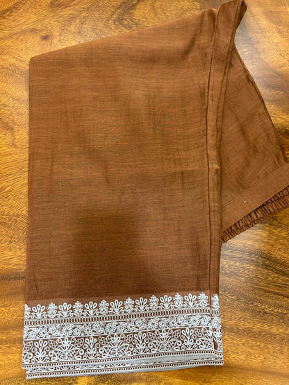 BROWN AND BLUE