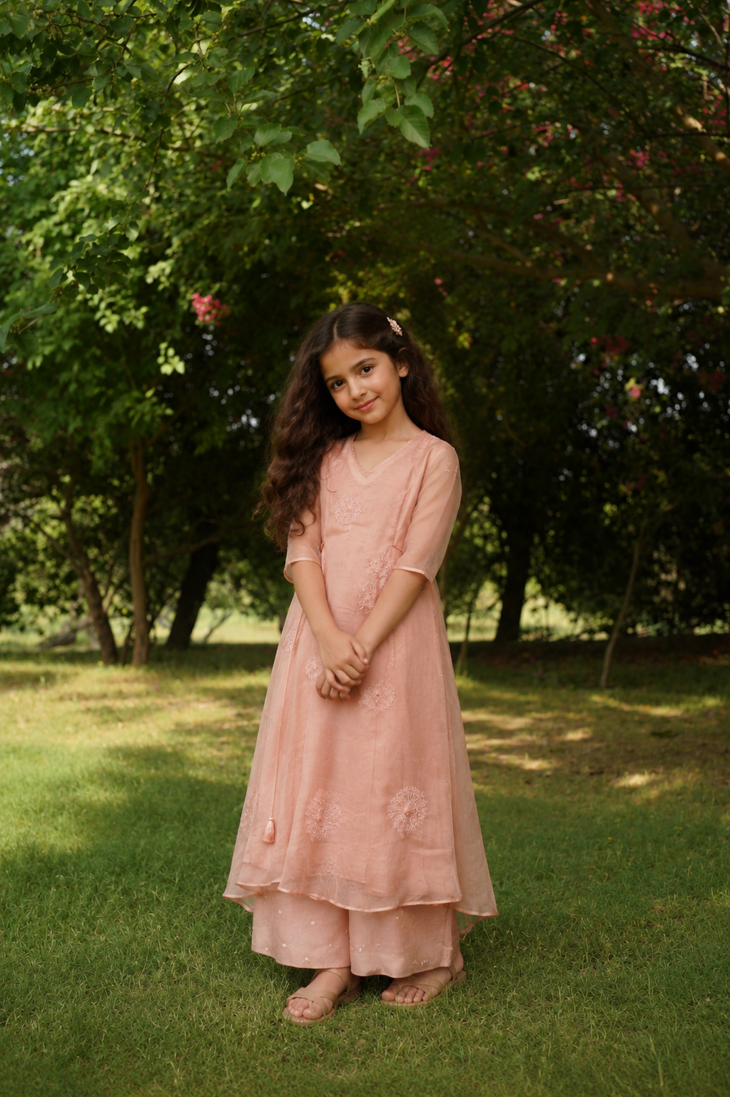 Moonshine Rose Gold Kurta Set