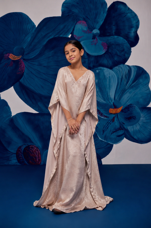 Spendlour Nude Kaftan