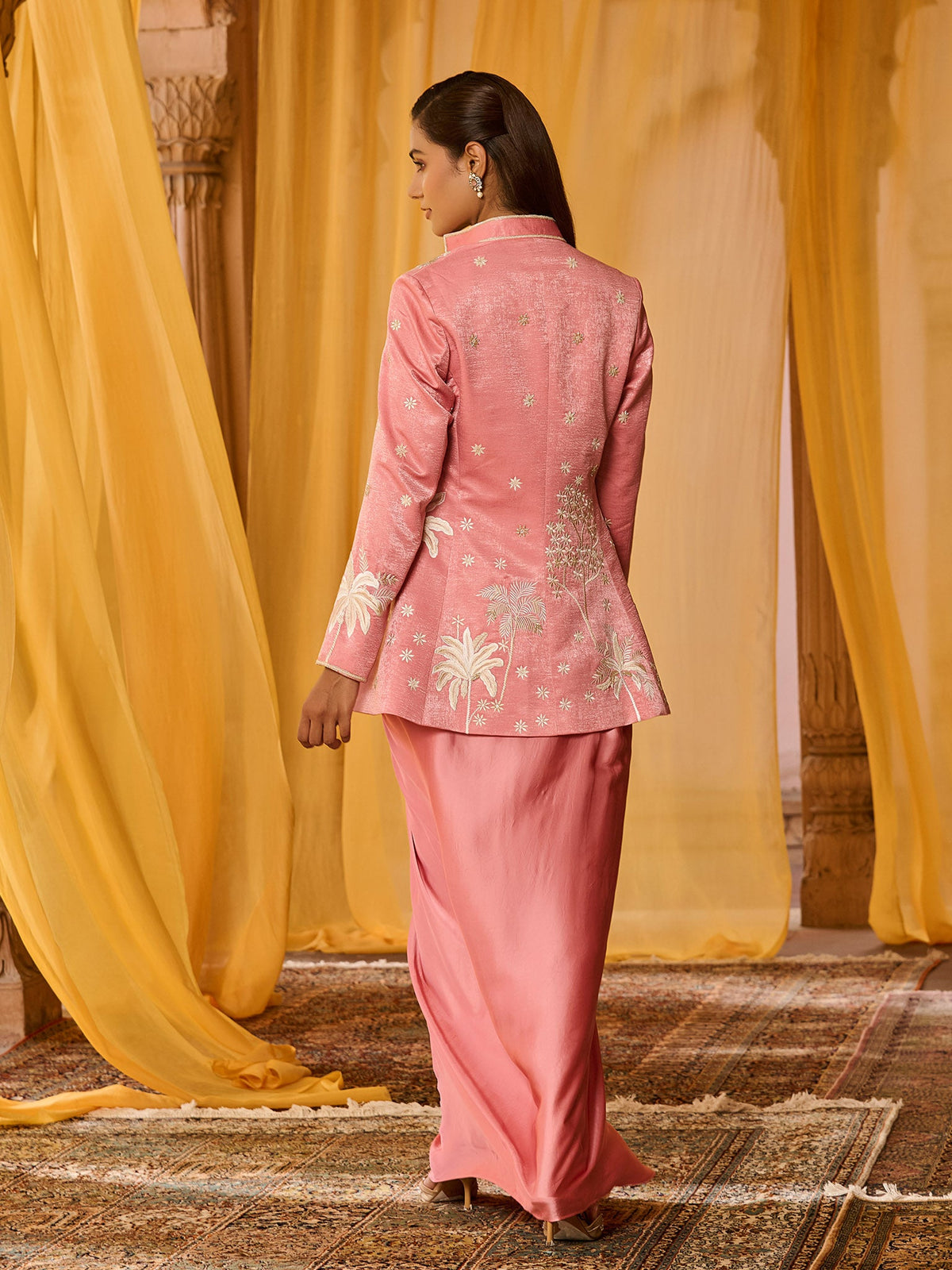 Victorian Rose Jacket & Skirt Set