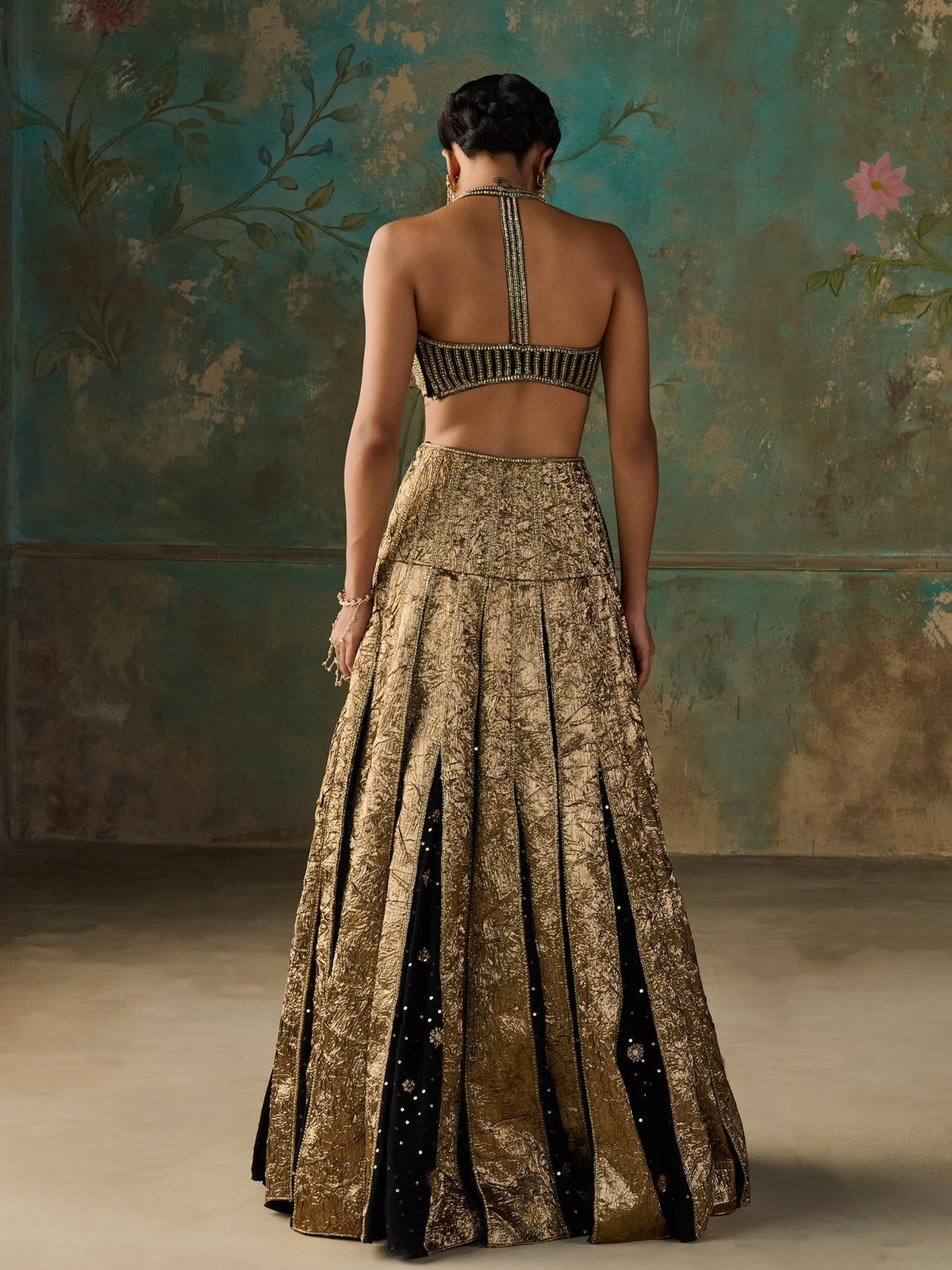 Vespera Black Lehenga Set