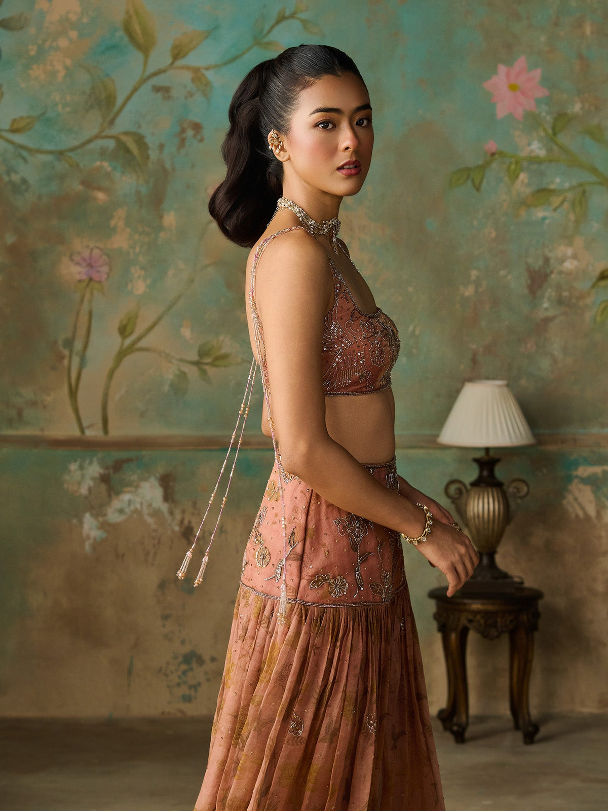Isla Rust Skirt Set
