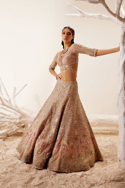 Lotus Lake Lehenga