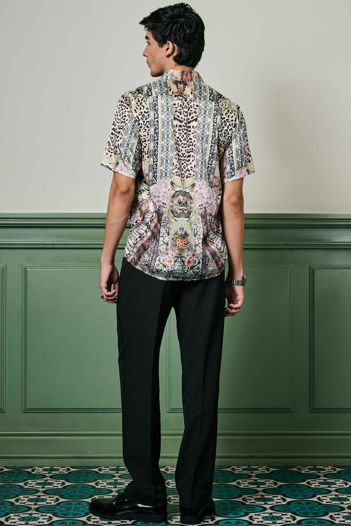 Shogun's Oasis Habutai Silk Shirt