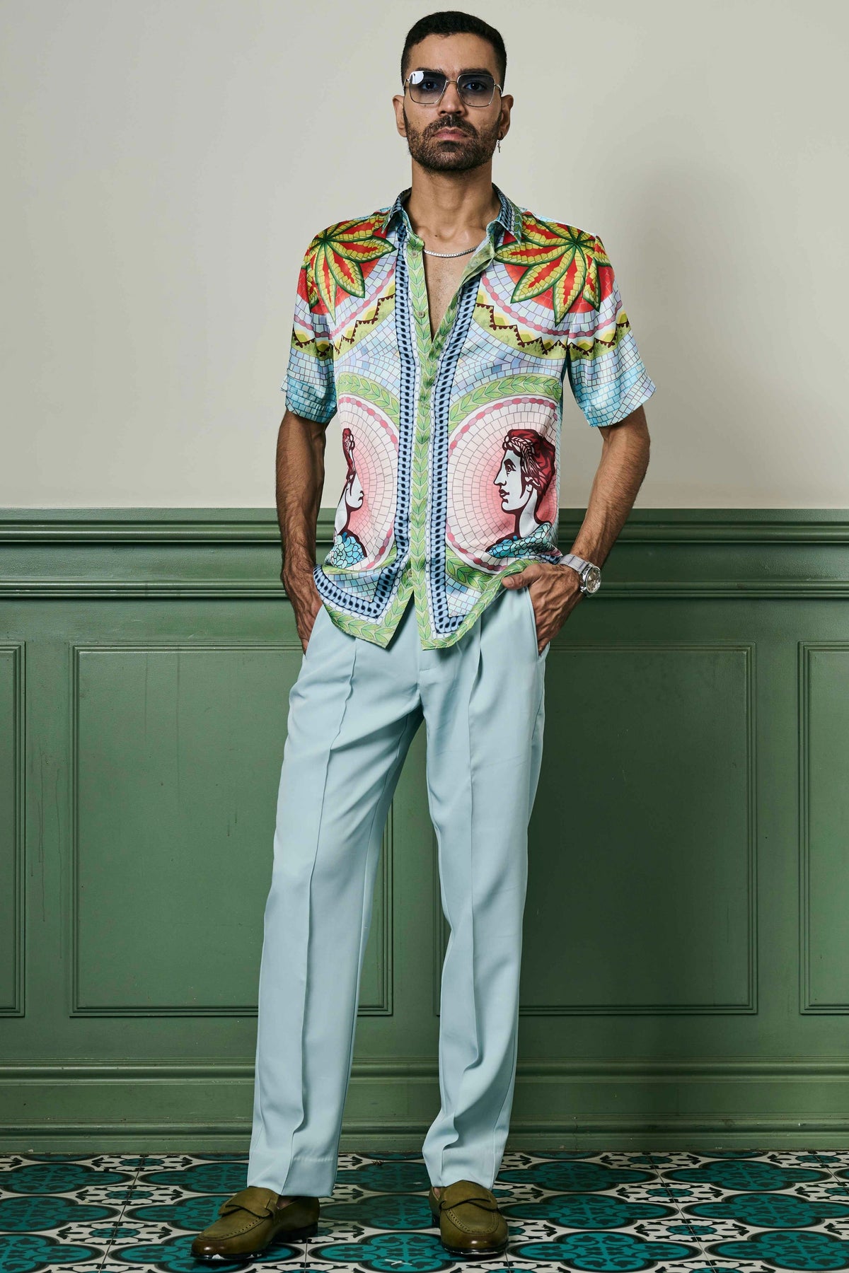 Apollo's Muse Habutai Silk Shirt