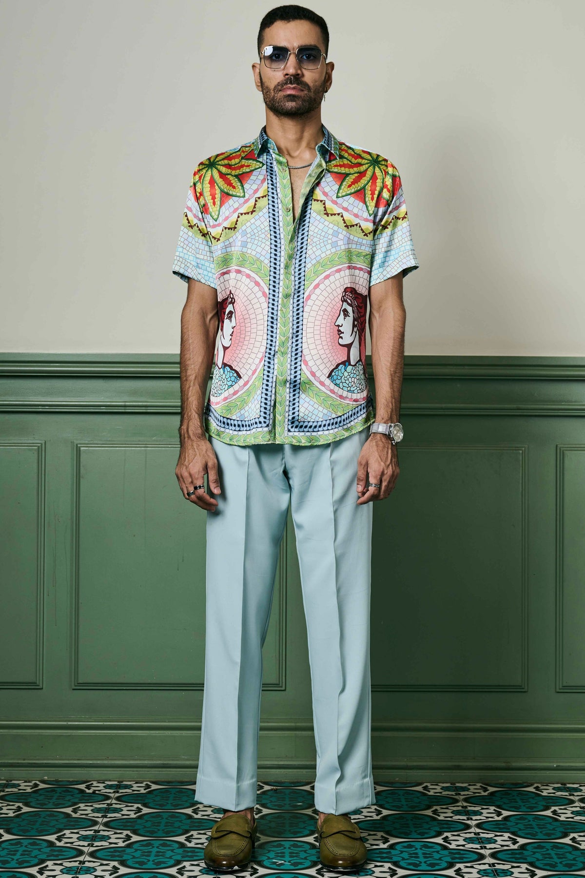 Apollo's Muse Habutai Silk Shirt