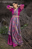 Women's Hot Pink Printed Patola Lehenga
