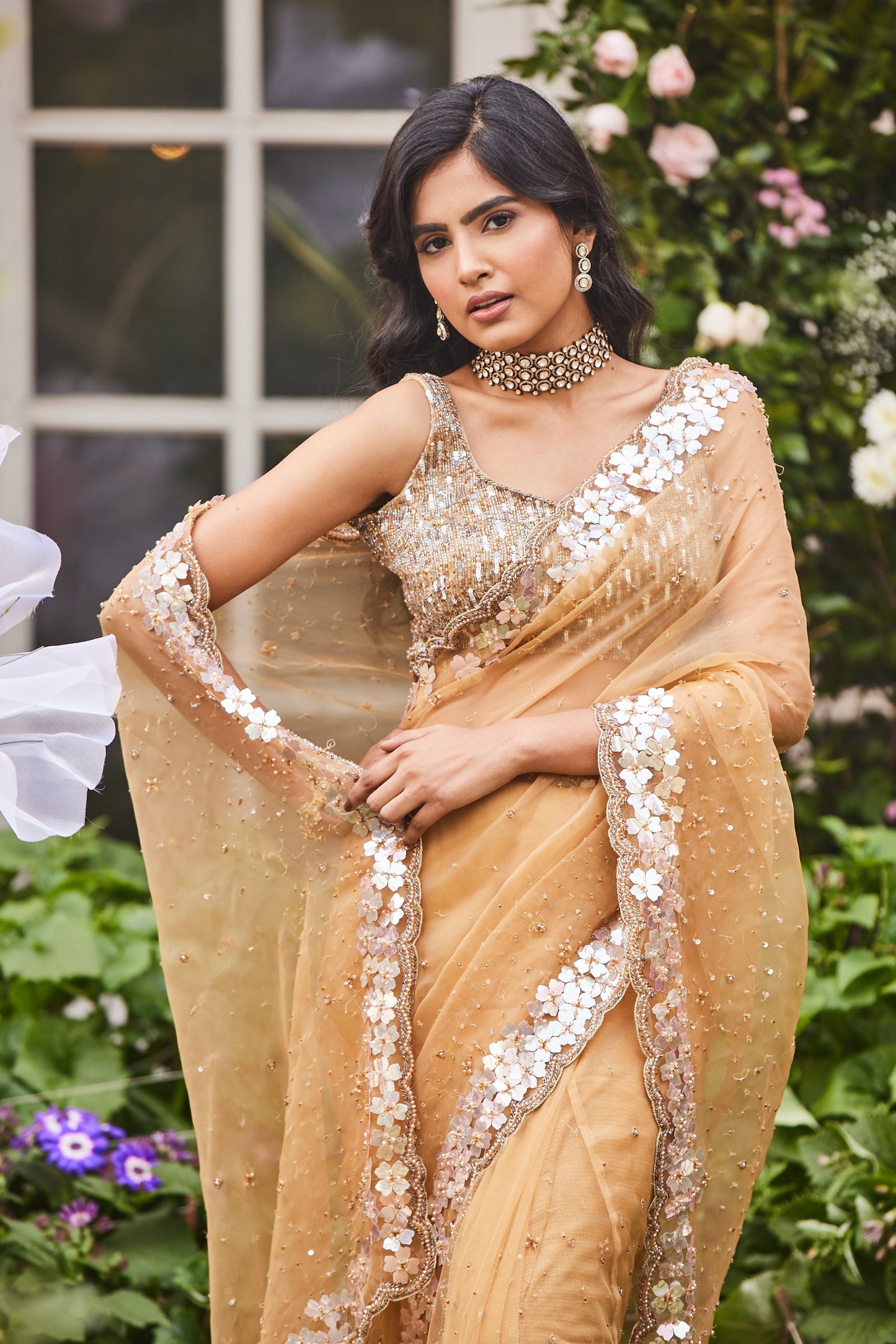 yellow saree for haldi