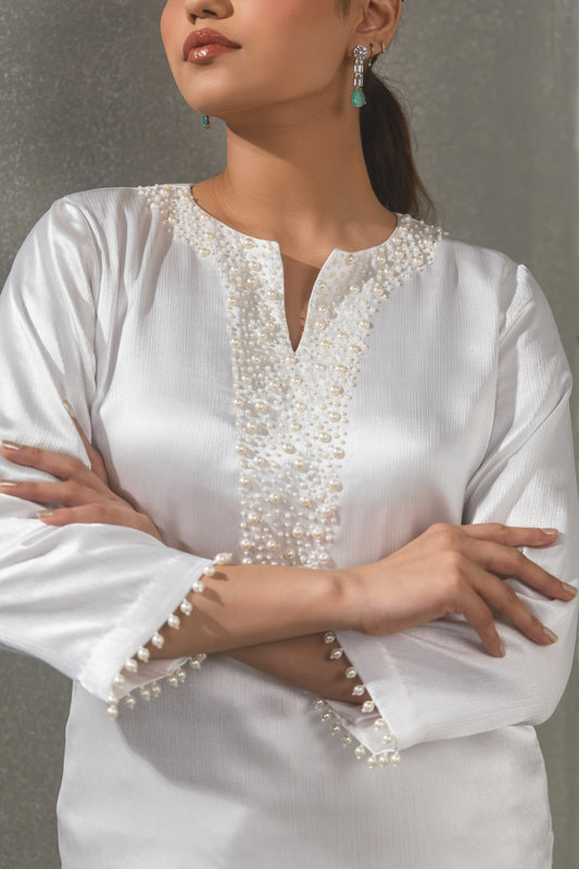 Gucci Silk Pearl Cord-Set