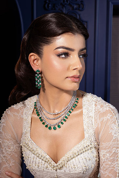 CREME MERMAID LEHENGA