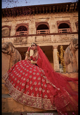 "Laal Ishq" Bridal Lehenga