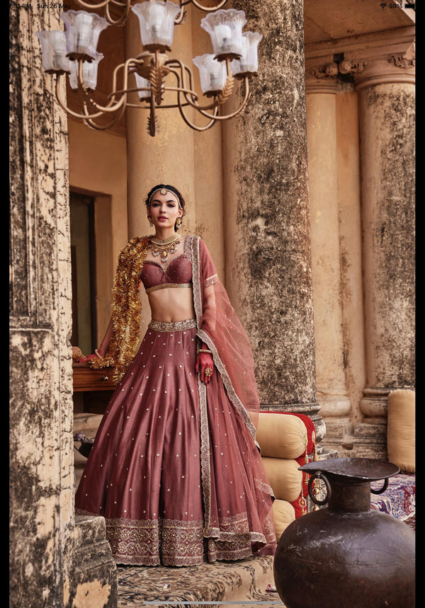 "Kudmai" Lehenga Set