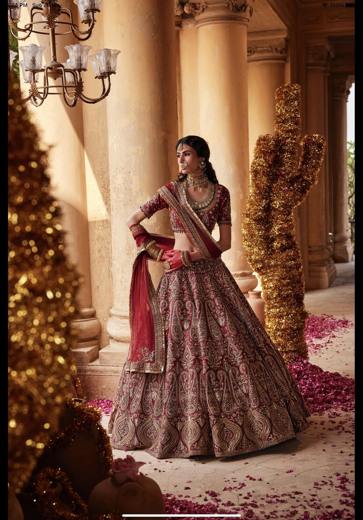 "Dilbaro" Bridal Lehenga
