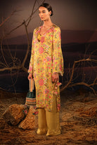 Buy Women's Mustard Floral Kurta Set