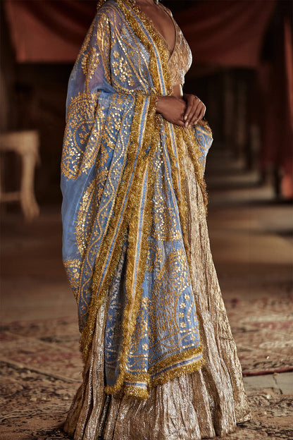 Falak Chaandi Sharara Set