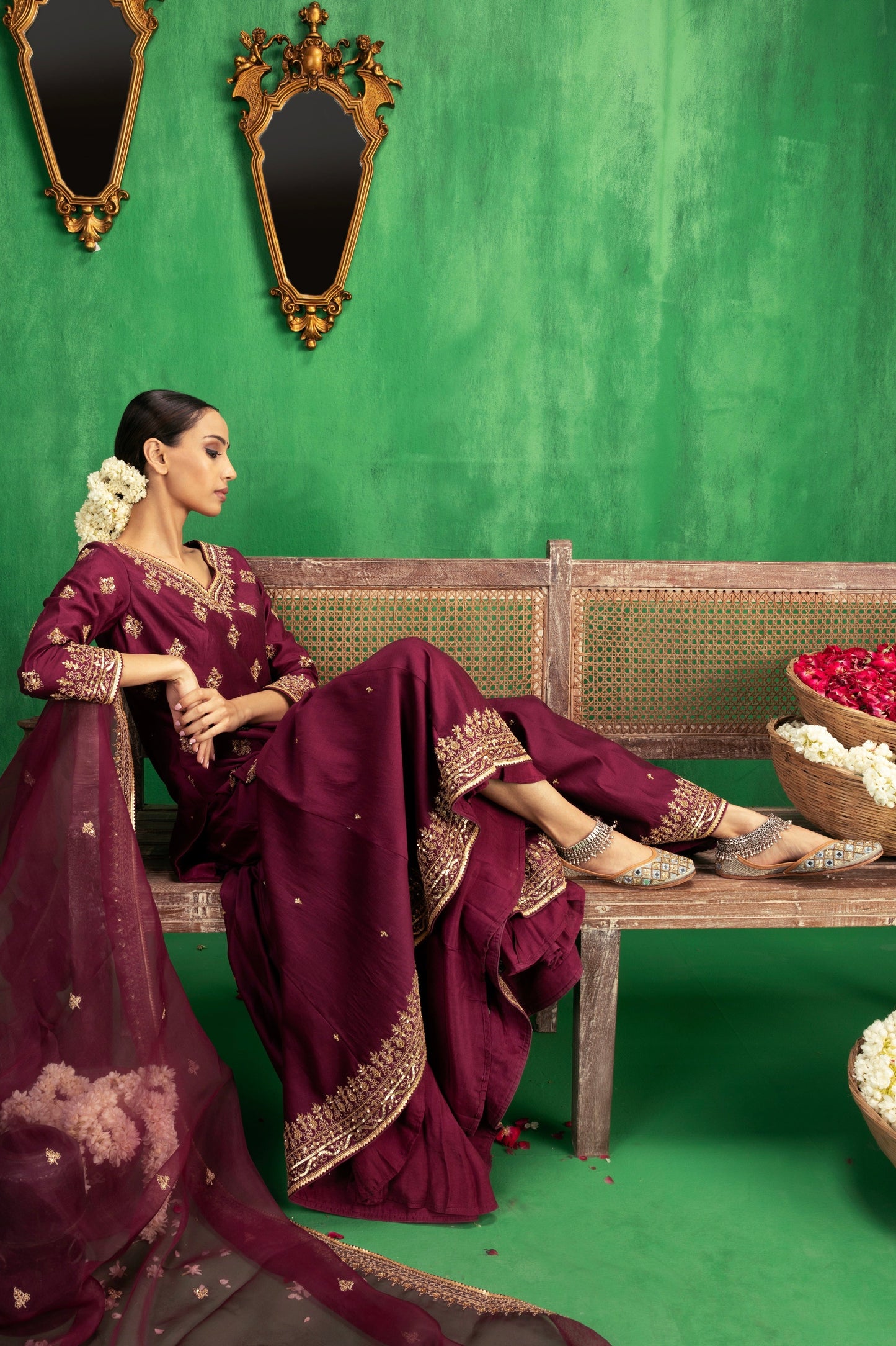 Heena Sharara Set