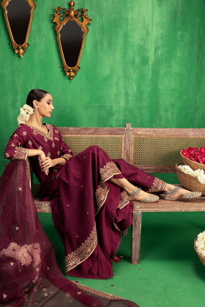 Heena Sharara Set