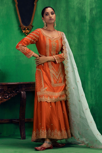 Medha Sharara Set