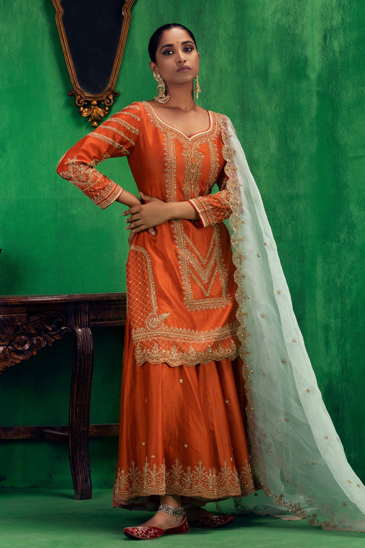 Medha Sharara Set
