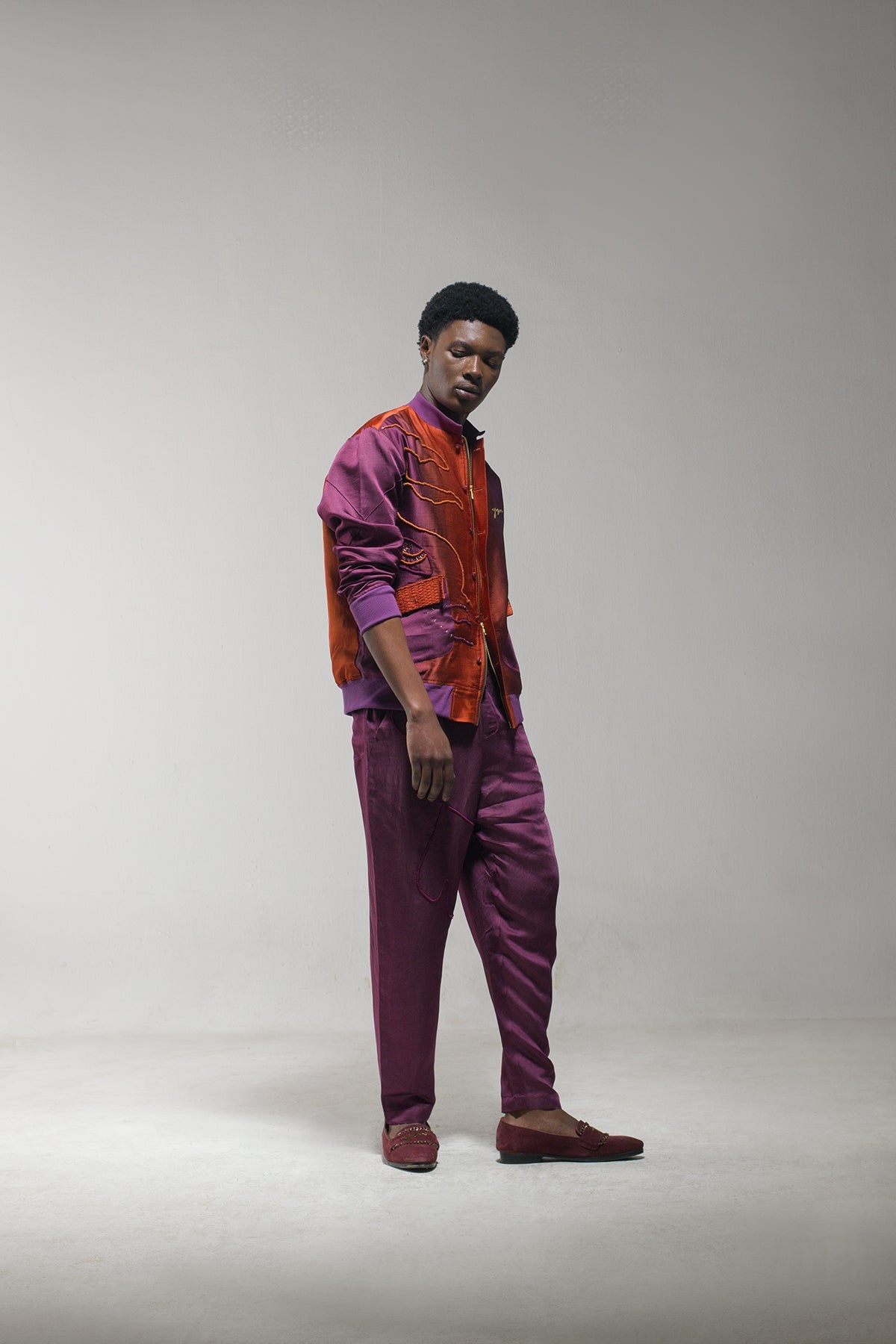 L'orange Jacket Set