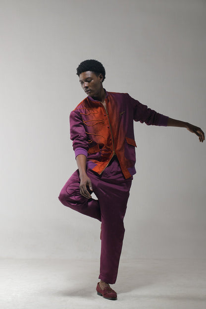 L'orange Jacket Set