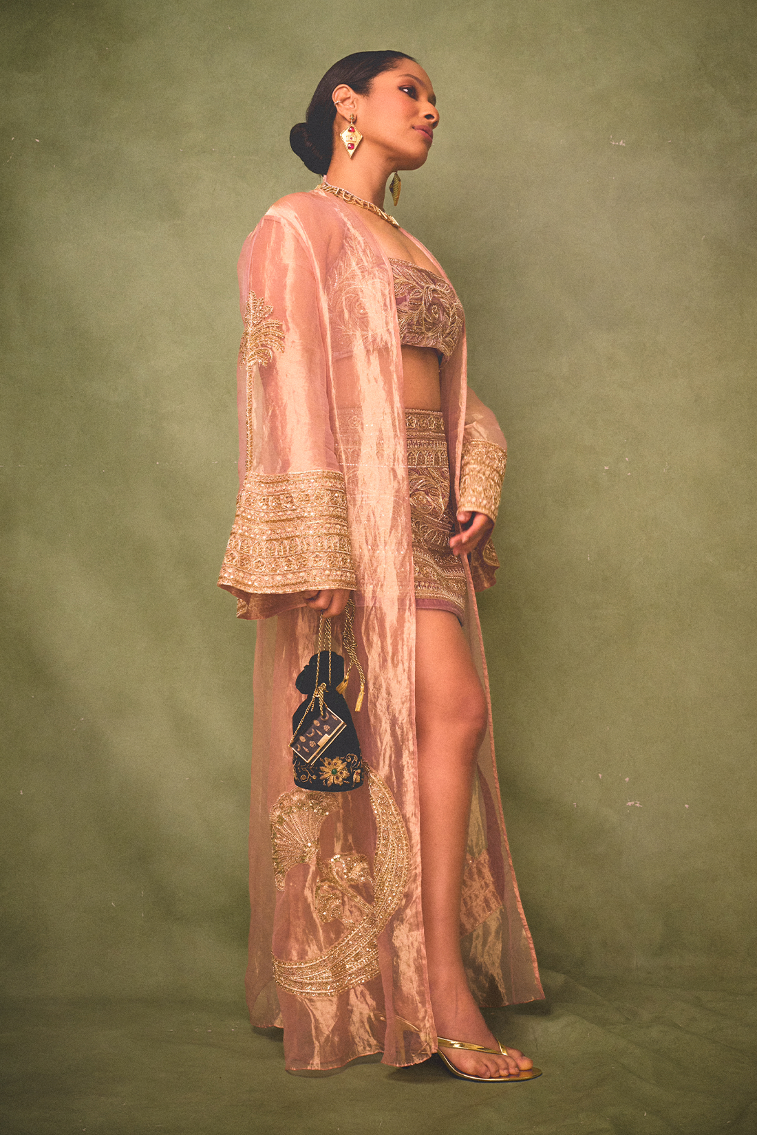 India Mini Skirt Set