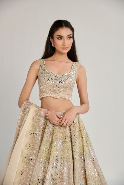 MULTICOLOR LEHENGA