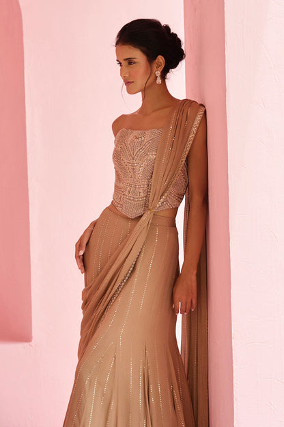 STELLA PRE-DRAPE SAREE