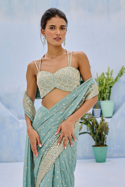 SUFI PRE-DRAPE SAREE