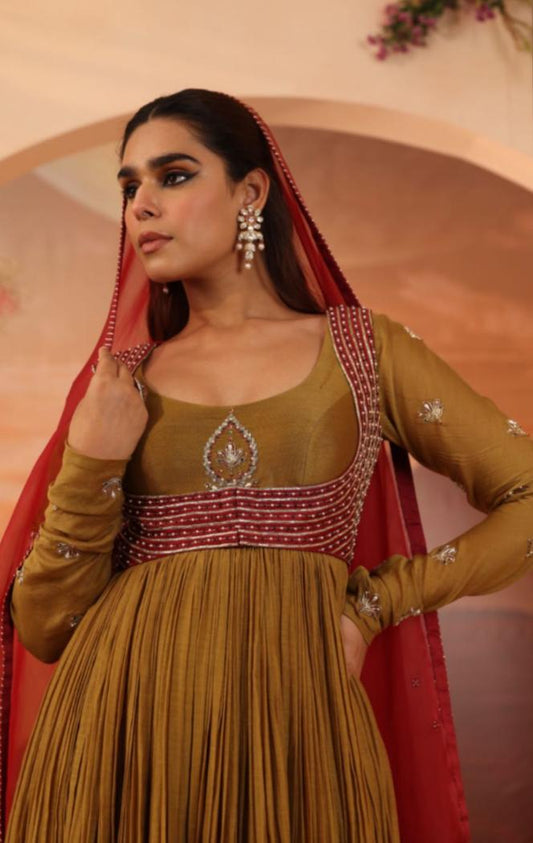 Sahiba anarkali jacket set