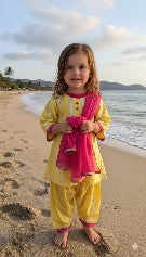 Lemon Yellow ZariSuit