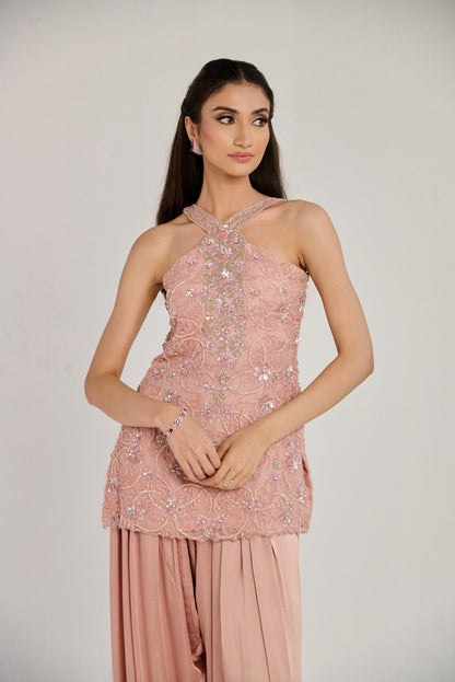 PEACH SALWAR SUIT