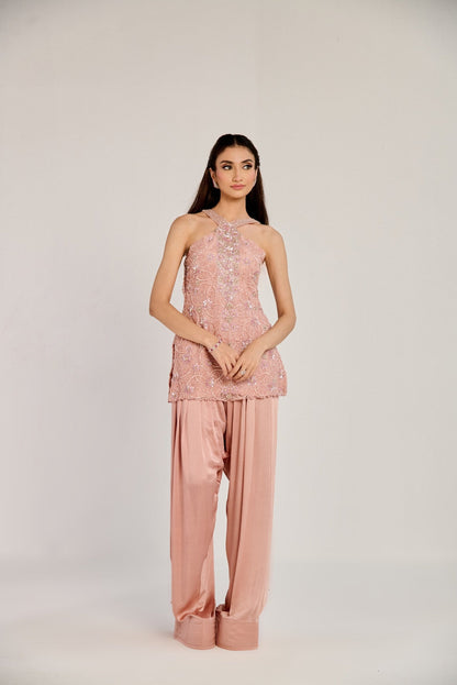 PEACH SALWAR SUIT
