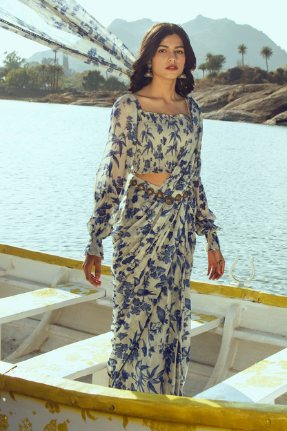 Gopalika Virmani in the ARENA SAREE SET