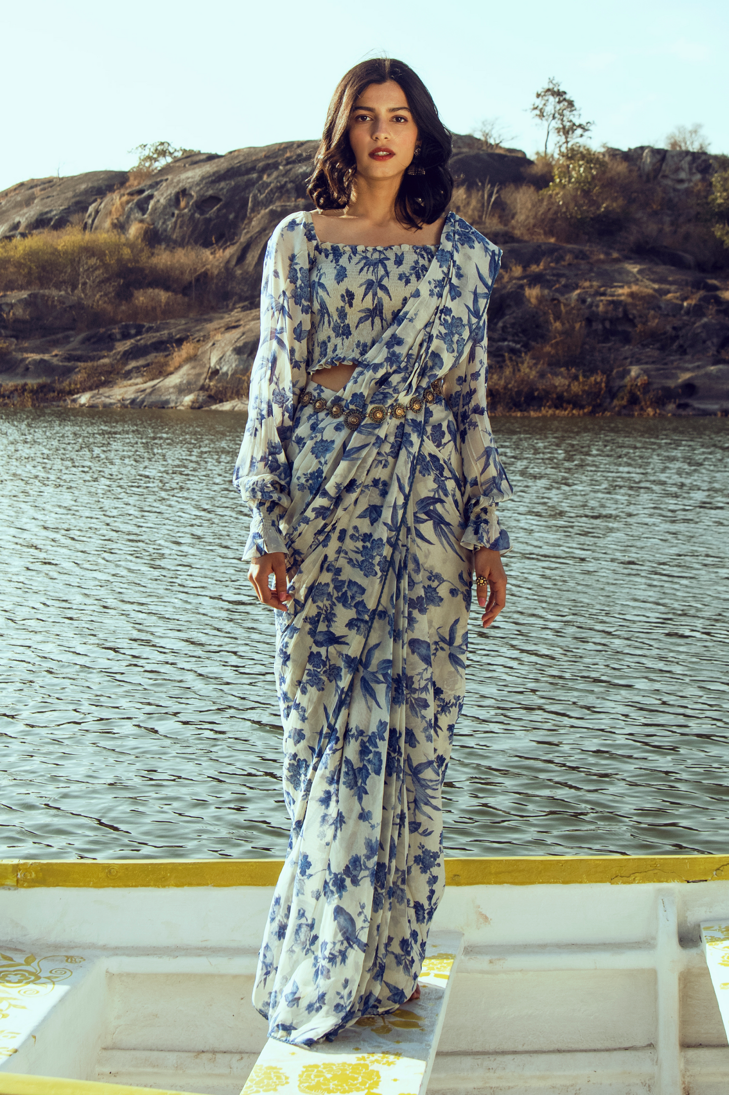 Gopalika Virmani in the ARENA SAREE SET