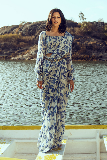 Gopalika Virmani in the ARENA SAREE SET