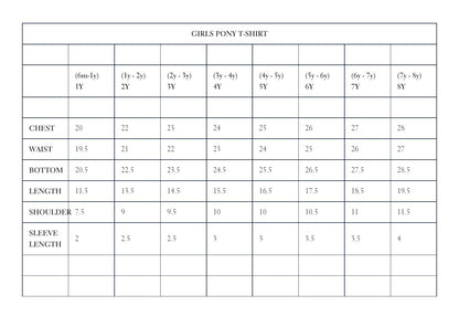 White Pony Dress for Girls - The Pony & Peony Co.
