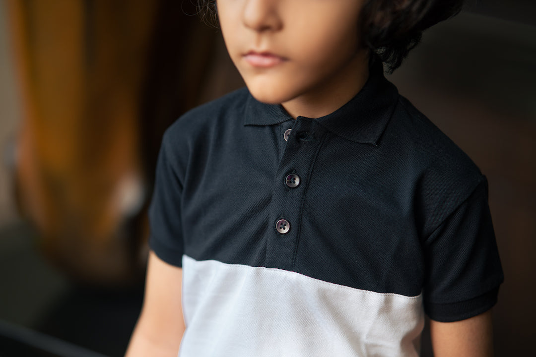 Black & White Pony T-Shirt for Boys - The Pony & Peony Co.