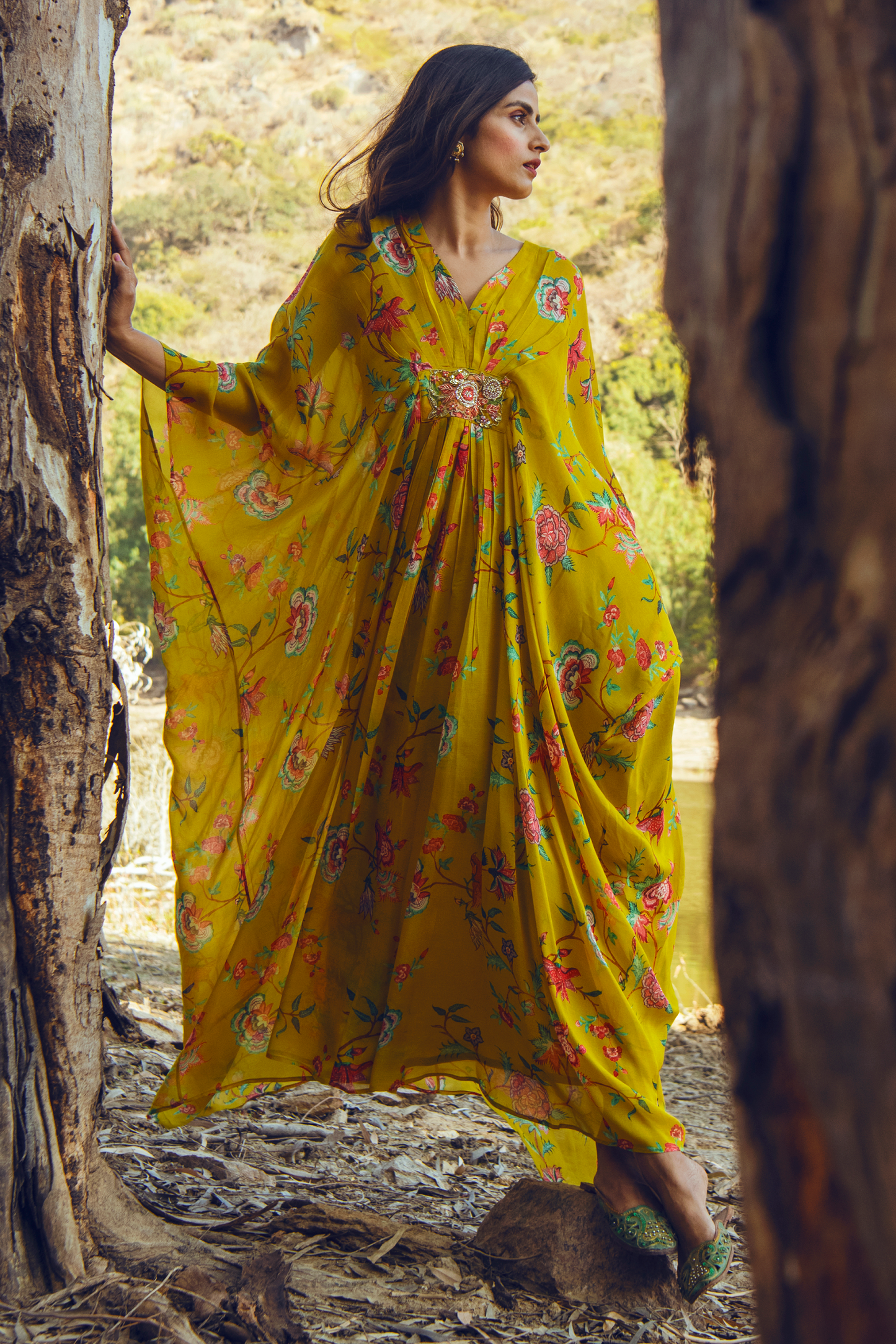 HAZEL KAFTAN – YELLOW